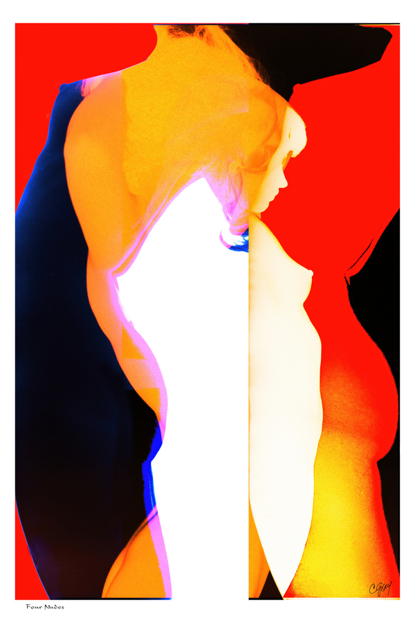 Four Nudes Print