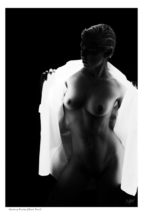 Getting Ready Part Two by Sexy Bedroom Art