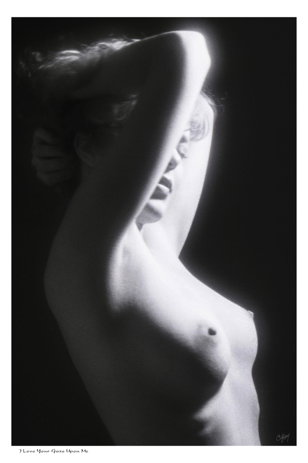 I Love Your Gaze Upon Me by Sexy Bedroom Art