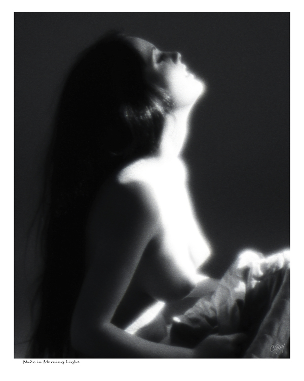 Nude in Morning Light by Sexy Bedroom Art