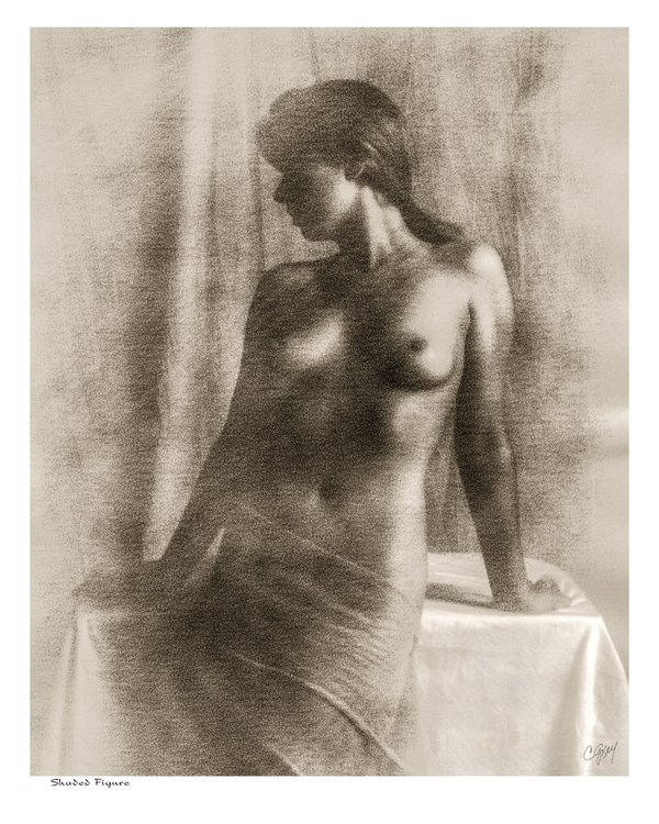Shaded Figure by Sexy Bedroom Art