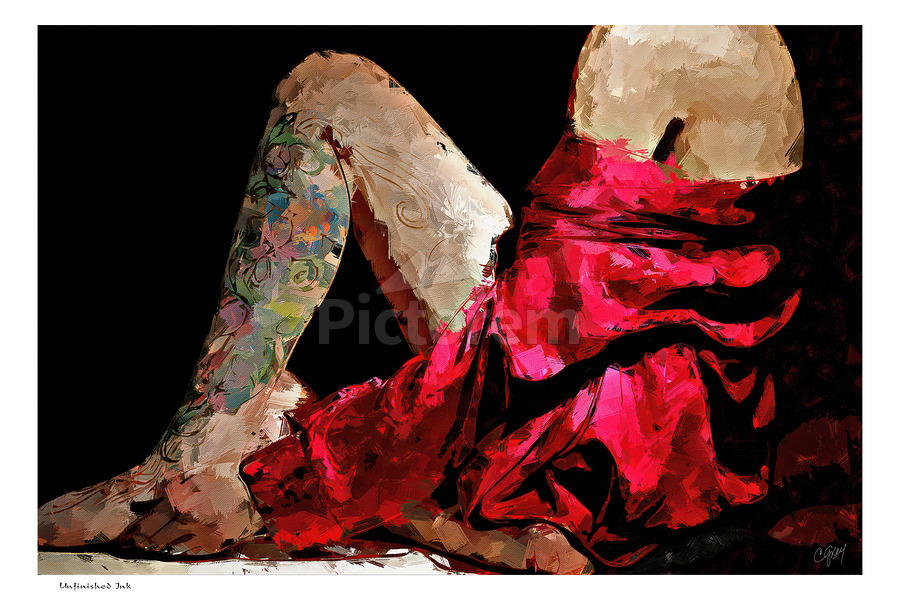 Unfinished Ink  Print