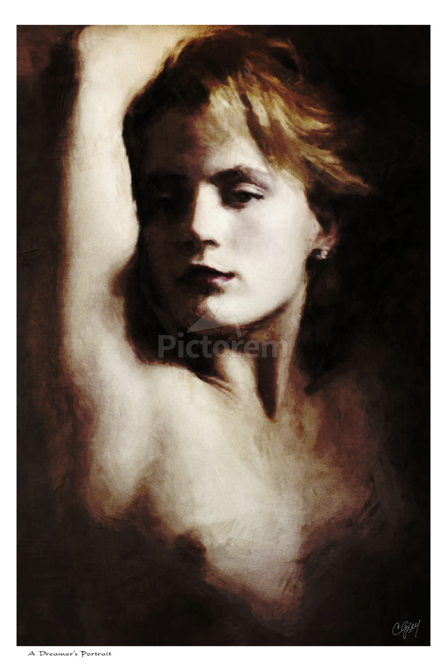 A Dreamers s Portrait  Print