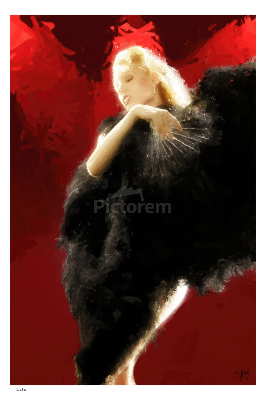 Lola Dances Right  Print