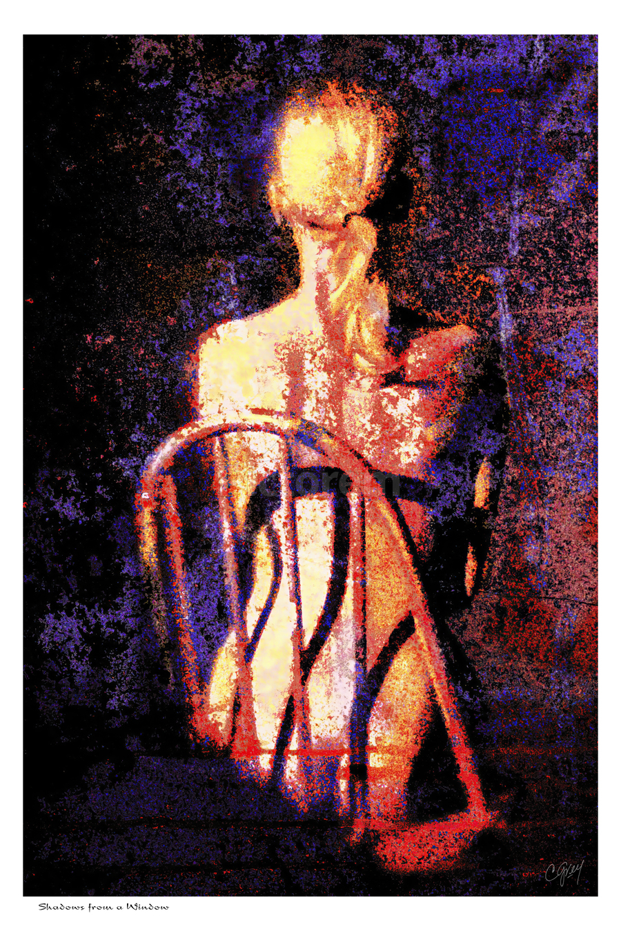 Shadows from a Window  Print