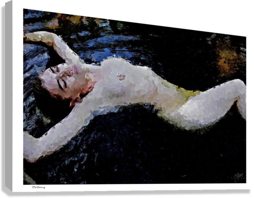 Drifting Canvas Print