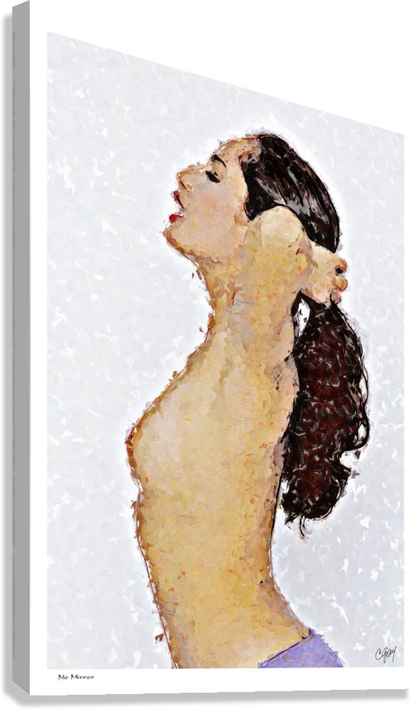 No Mirror Canvas Print