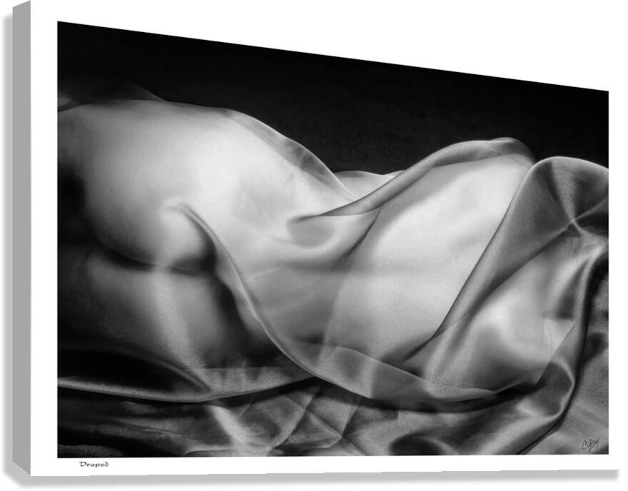 Draped Canvas Print