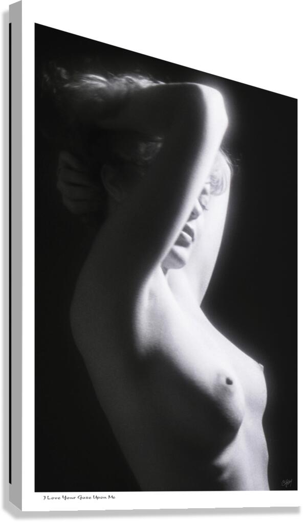 I Love Your Gaze Upon Me Canvas Print