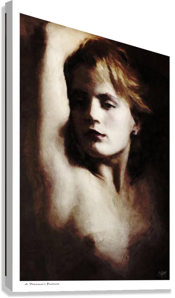 A Dreamers s Portrait Canvas Print