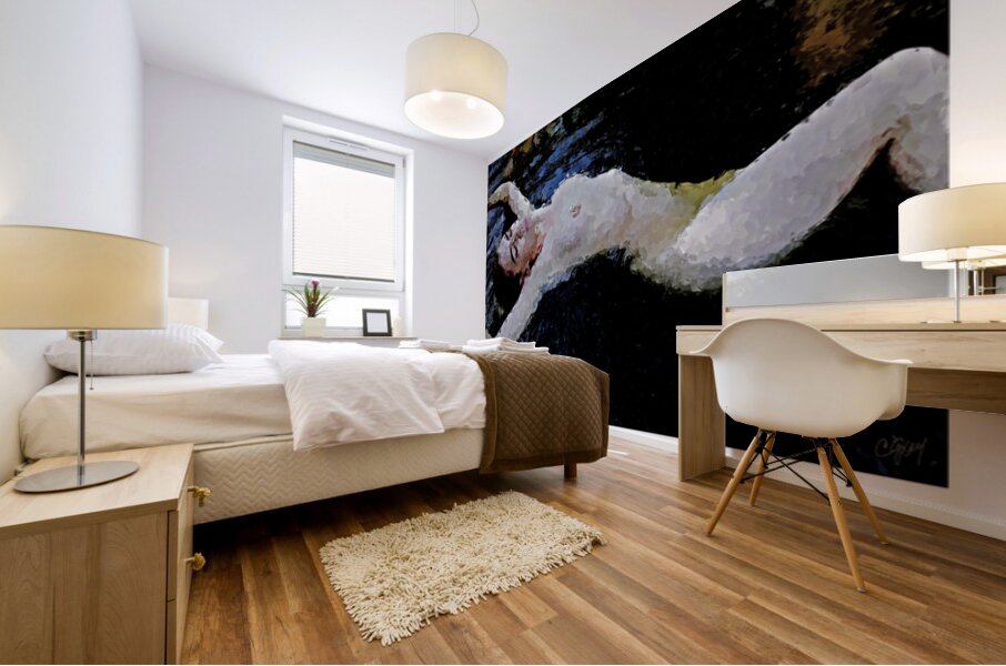 Drifting Mural print