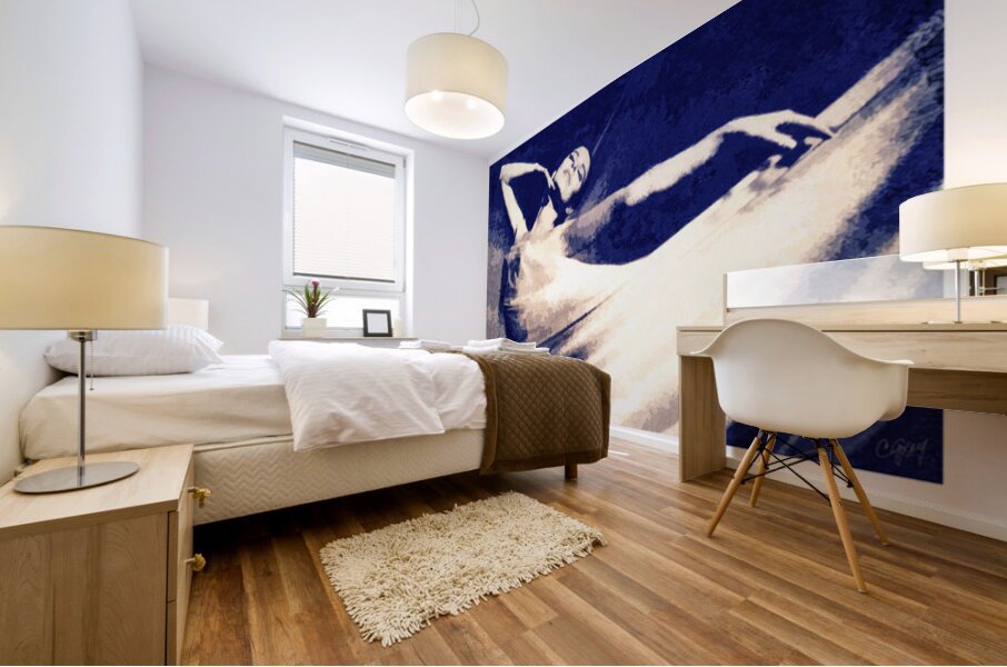 Sunday Morning Mural print