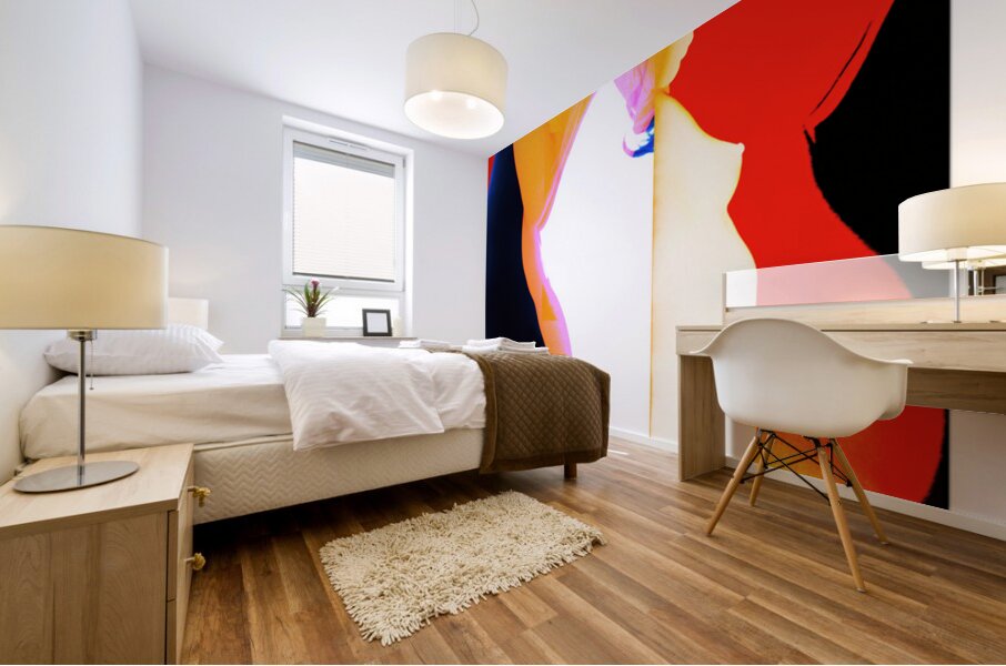 Four Nudes Mural print