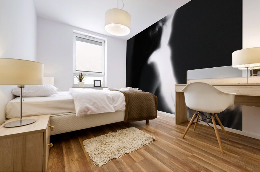Nude in Morning Light Mural print