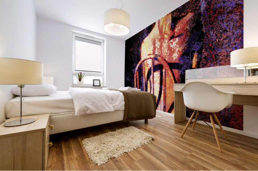 Shadows from a Window Mural print