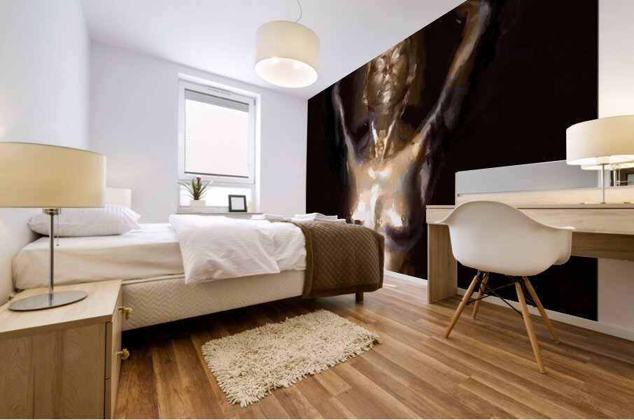 Tarnished Mural print