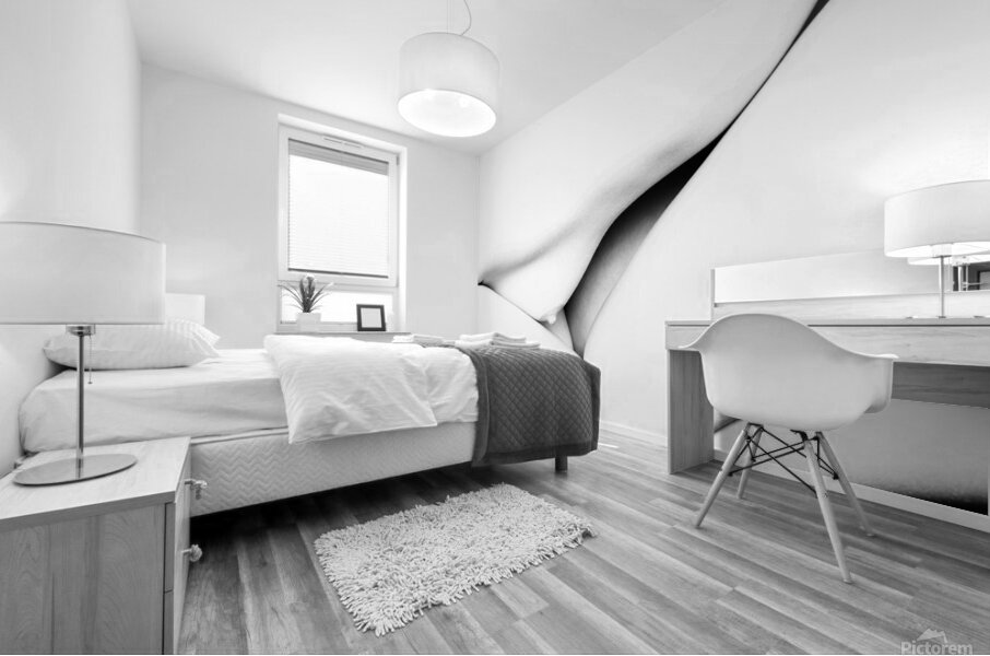 Design on the Side Mural print