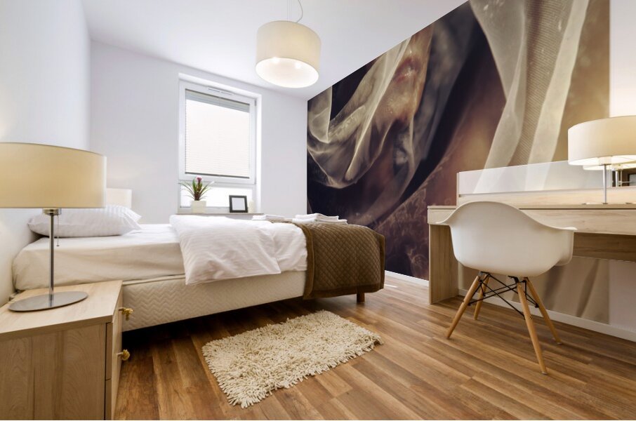 Mystery Under Wraps Mural print