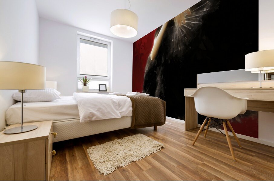 Lola Dances Right Mural print