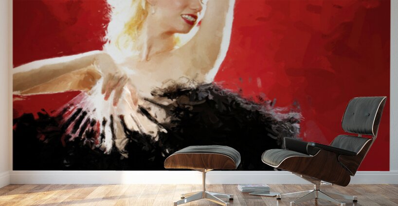 Lola Dances Left Wall Murals