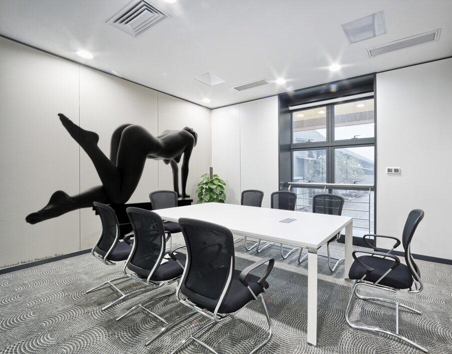 Pedestal Nude Number Two Wall Printing