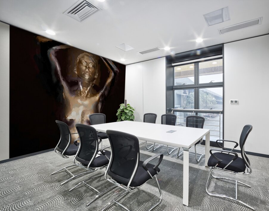 Tarnished Wall Printing