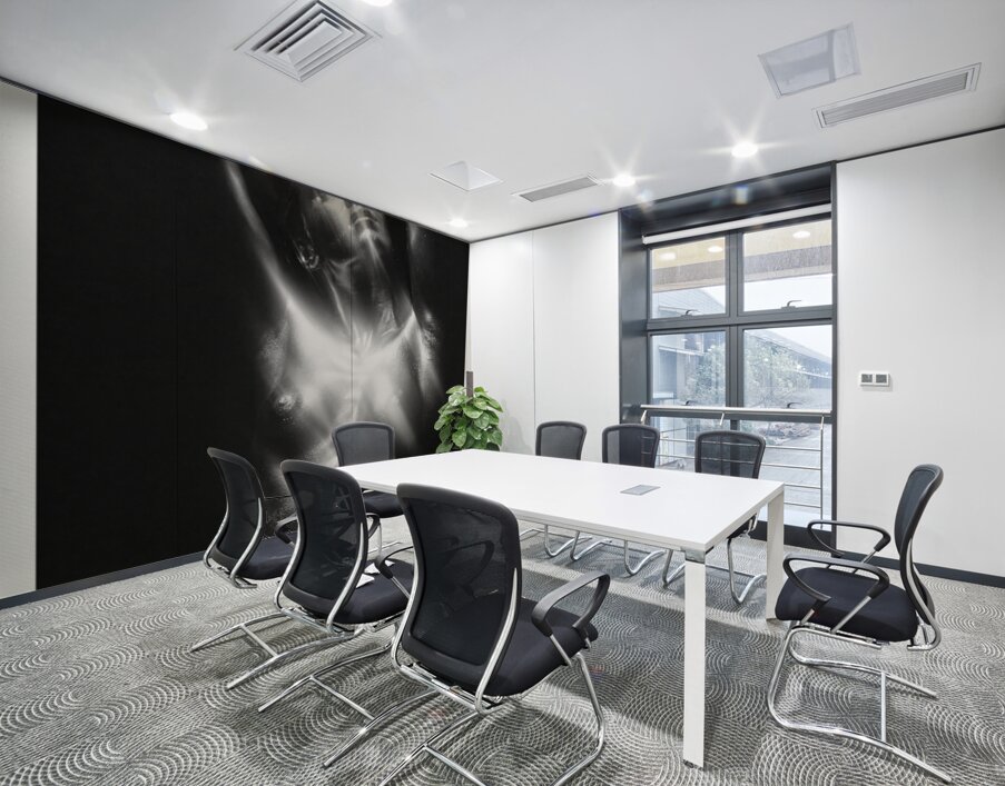 Metallic Stretch Wall Printing