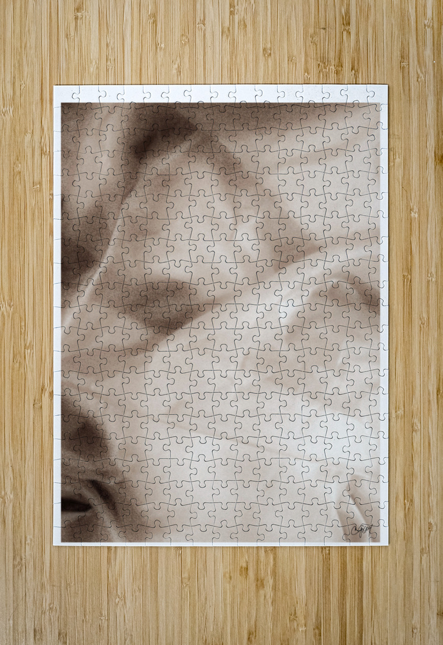 Hidden Away Sexy Bedroom Art Puzzle printing