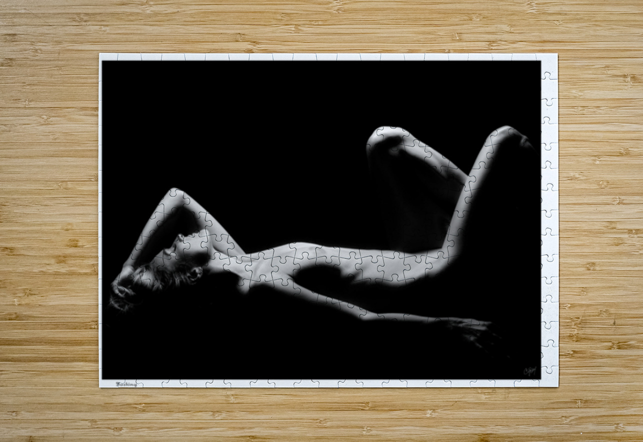 Basking Sexy Bedroom Art Puzzle printing