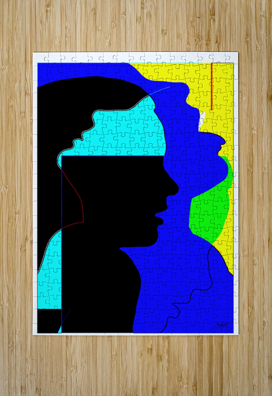 Anticipation Sexy Bedroom Art Puzzle printing