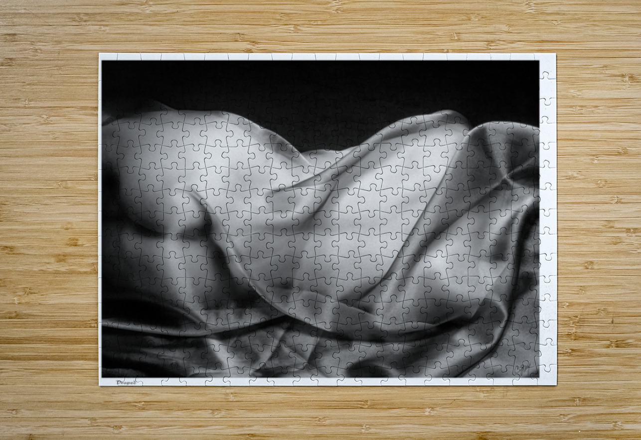 Draped Sexy Bedroom Art Puzzle printing