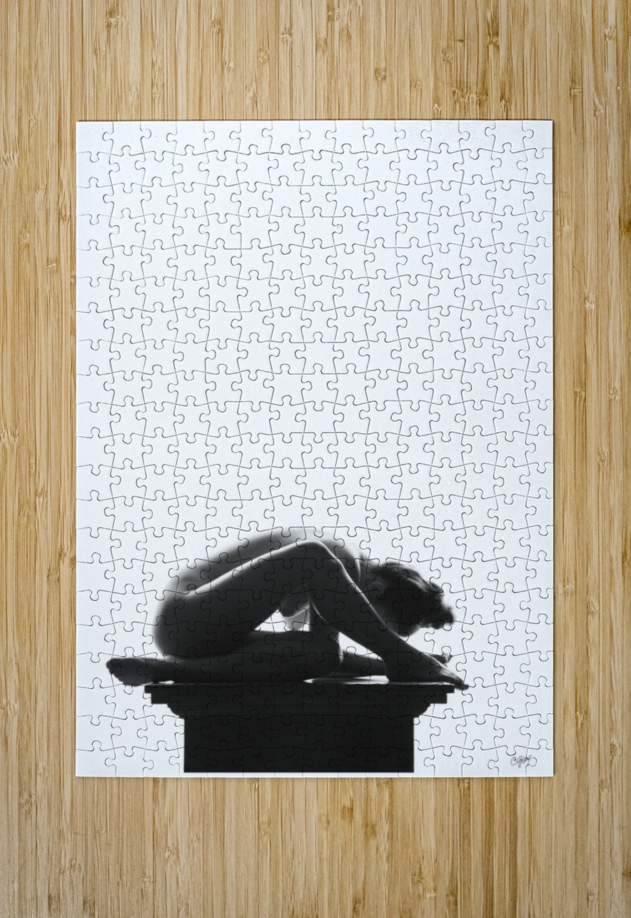 Pedestal Nude Number Three Sexy Bedroom Art Puzzle printing