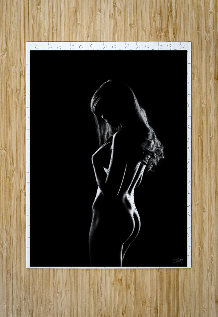 Demure Sexy Bedroom Art Puzzle printing