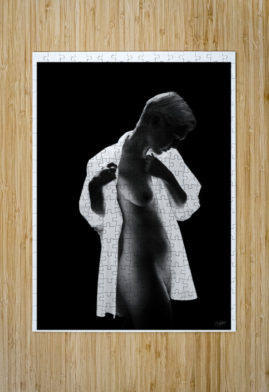 Getting Ready Part One Sexy Bedroom Art Puzzle printing