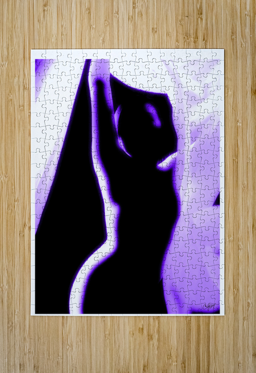 Royal Glow Sexy Bedroom Art Puzzle printing