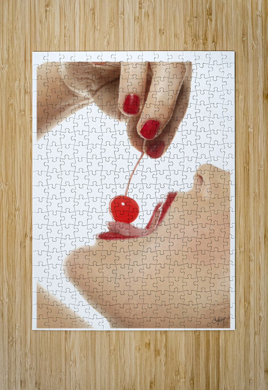 It s Just a Cherry Sexy Bedroom Art Puzzle printing