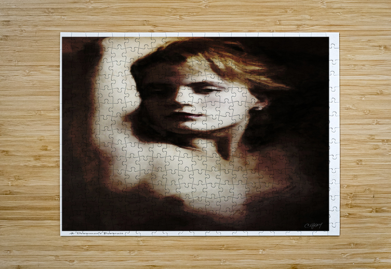 A Dreamers s Portrait Sexy Bedroom Art Puzzle printing