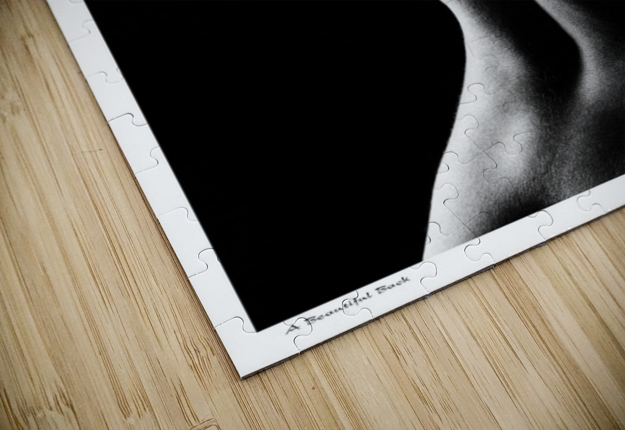 A Beautiful Back Sexy Bedroom Art Puzzle