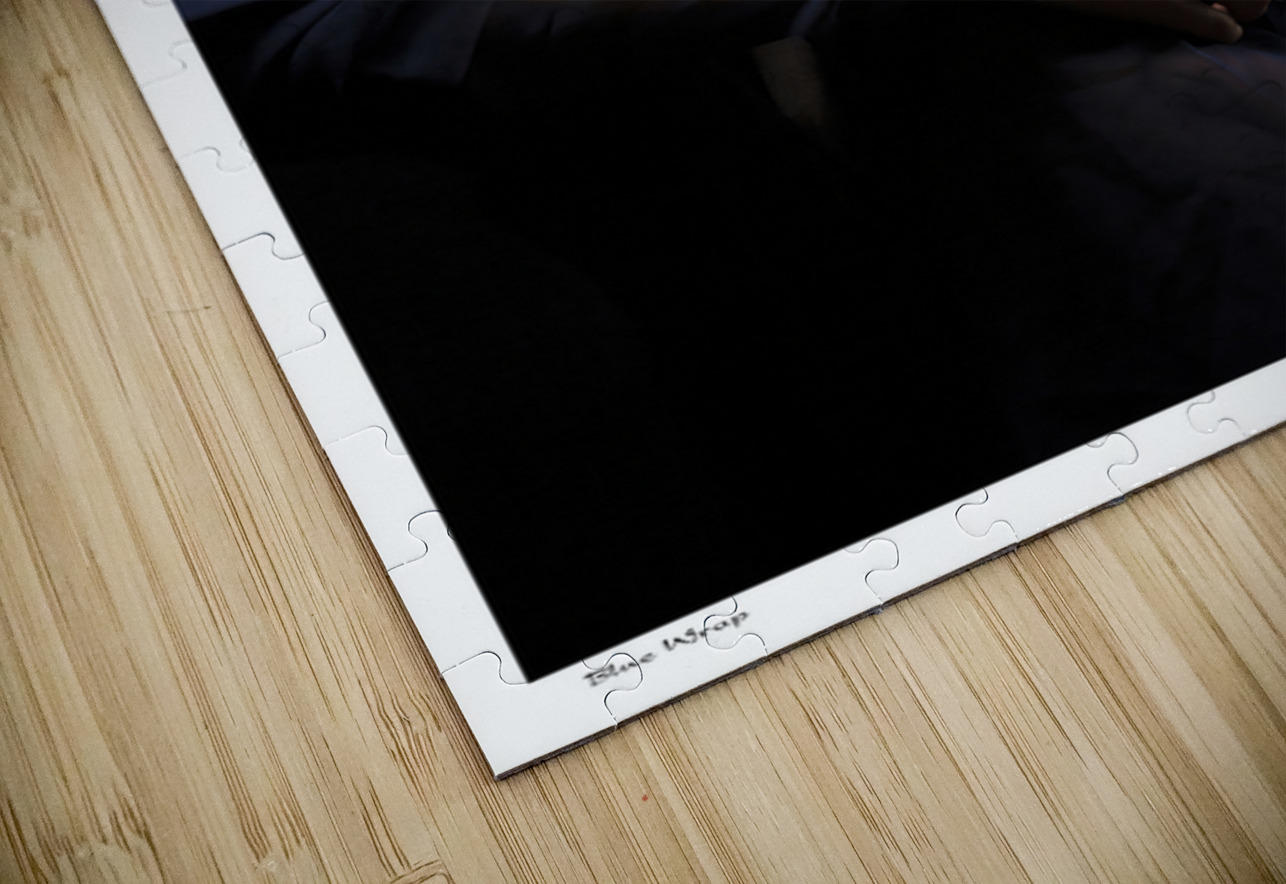 Blue Wrap Sexy Bedroom Art Puzzle