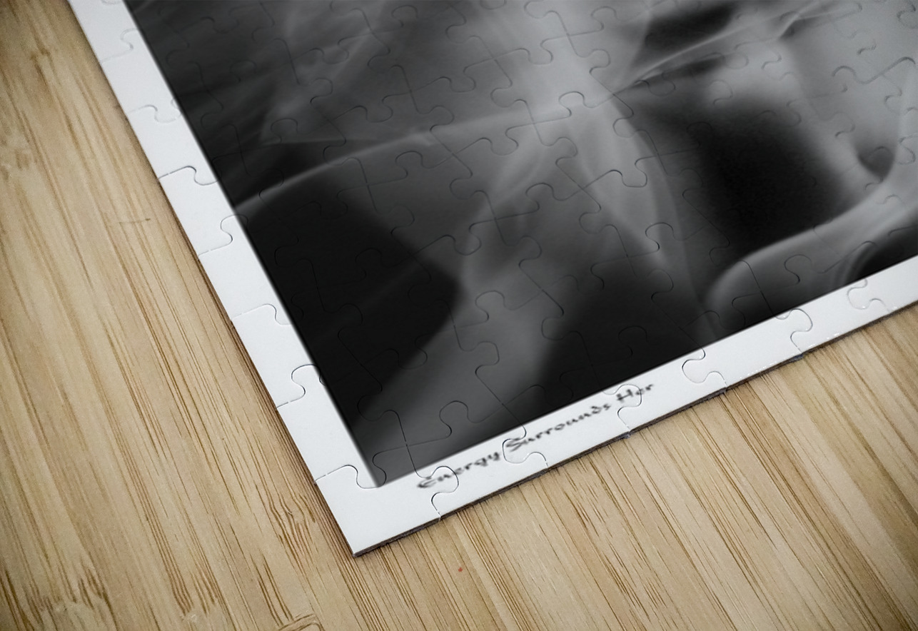 Energy Surrounds Her Sexy Bedroom Art Puzzle