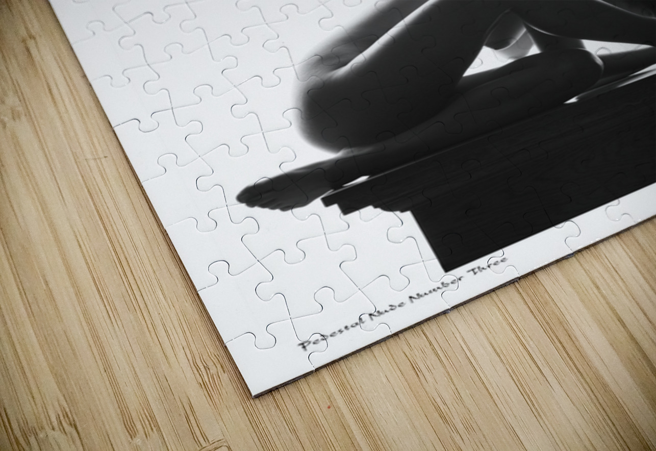 Pedestal Nude Number Three Sexy Bedroom Art Puzzle