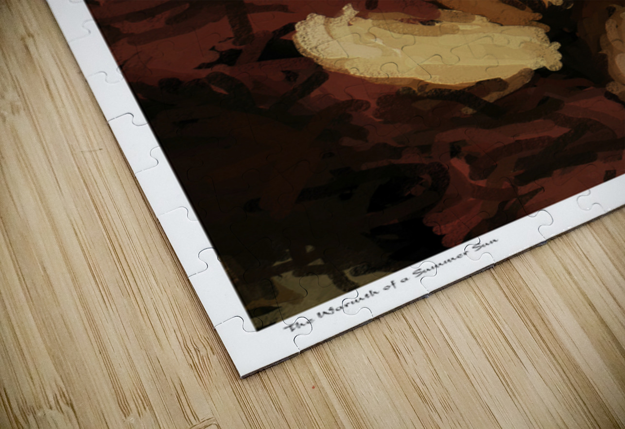 Warmth of a Summer Sun Sexy Bedroom Art Puzzle